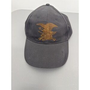 NRA National Rifle Association Men's Strapback‎ Hat Gray 100% Cotton Logo #28